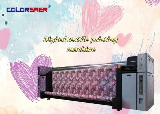 SAER 3.2m 디지털 직물 프린터 8 Epson 헤드 CMYK