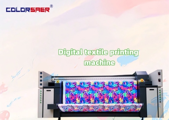 자동 디지털 섬유 프린터 2200mm 3 Epson i3200 헤드