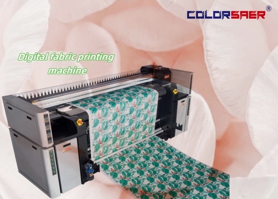 COLOR SAER 큰 포맷 롤 로 롤 폴리에스터 & 면 tekstil 인쇄 시스템 직물 플롯터