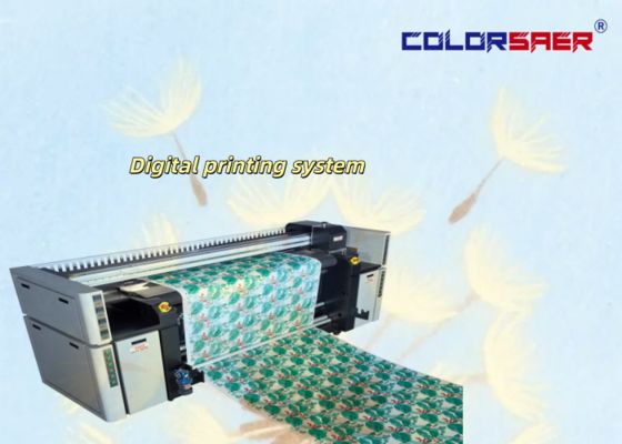 대형 잉크젯 승화 프린터 4개 I3200 헤드 폴리에스터 & 면 직물 인쇄기