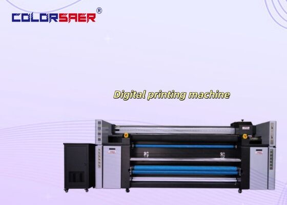 Direct to Fabric High Speed Roll to Roll Printer with Far Infrared Heater All-in-oneTextile Digital Printing Sytem