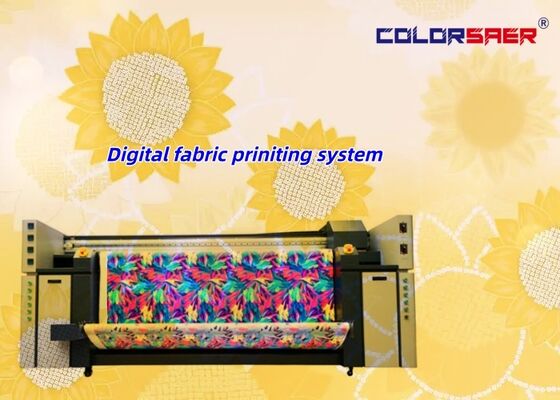 경쟁력있는 가격 2m 또는 3.2m는 넓은 형식의 롤을 롤 섬유 프린터 4 또는 8 헤드를 사용자 정의 할 수 있습니다