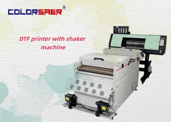 China Made Small 0.6m Wide Direct to Film DTF Printer Powder Shaking for T-shirt Garment Hoodies