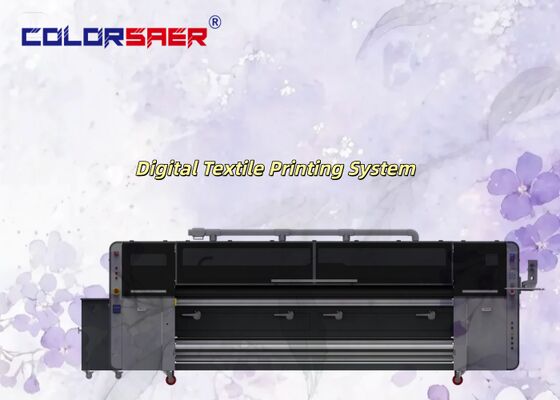 SAER COLOR 공장 경쟁력 있는 가격 롤 로 롤 수블리메이션 프린터 4 & 8 프린트 헤드 섬유 인쇄 시스템