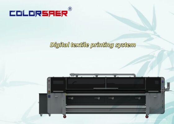 3.2m High Printing Speed Digital Sublimation Printer for Tent Umbrella Carpet Clothing Roll to Roll Fabric Plotter