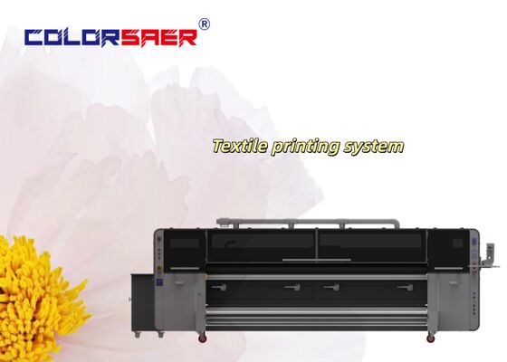 하이엔드 SAER COLOR 디지털 직물 면과 폴리에스터 인쇄기 4개 또는 8개 인쇄 머리로
