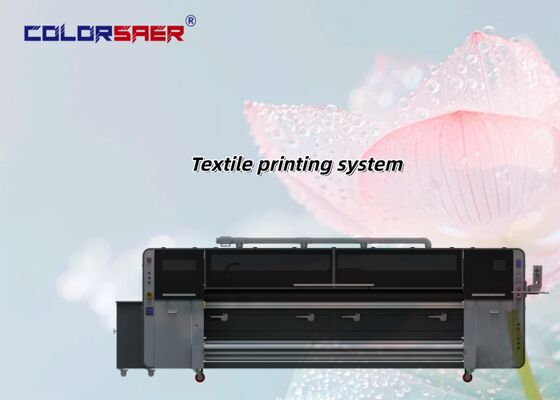 직물까지 직접 완전 자동 프린터 KJ4B-QL 인쇄 머리 롤-투-롤 섬유 인쇄 시스템