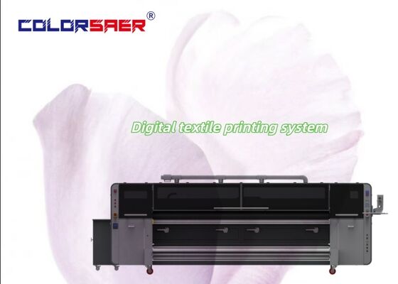 High DPI Fabric Printer For Knitted and Woven Fabrics Roll To Roll Plotter With Sulimation & Pigment ink