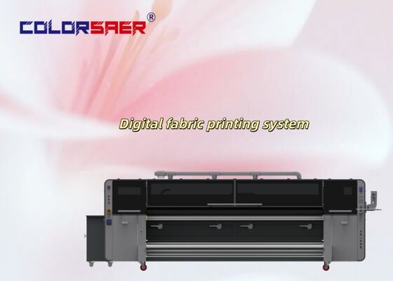 멀티컬러 신형 i3200 프린트 헤드 잉크젯 패브릭 프린팅 시스템 3200mm 대형 텍스타일 플로터