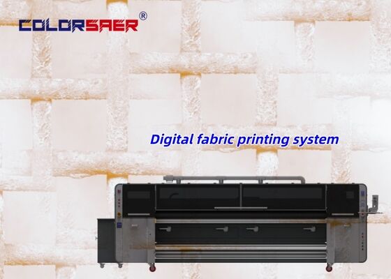 Lifetime Warranty High DIP 3200mm All-in-one Fabric Digital Printing Machine and Textile Printing System