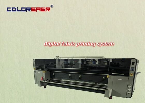 히터 장치가 포함된 Shanghai SAER i3200 프린트 헤드 와이드 포맷 섬유 프린터