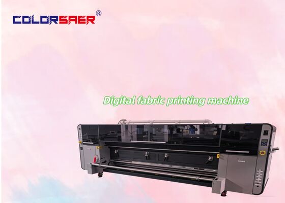 와이드 포맷 3200mm 너비 프린터 커튼/텐트/플래그 패브릭 잉크젯 프린터 열 승화 디지털 프린터