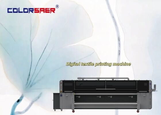 SAER 산업 등급 4 pcs KJ4B-QL 프린트 헤드 서블리메이션 및 색소 잉크로 된 대형 형식 섬유 인쇄 시스템