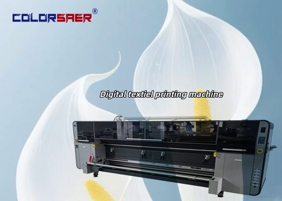 SAER 하이엔드 3.2m 폭 대형 디지털 텍스타일 프린팅 머신 패브릭 프린터 (4개 KJ4B-QL 프린트 헤드 장착)
