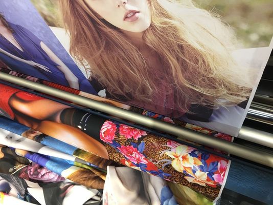 전시 깃발을 위한 옥외와 실내 디지털 방식으로 자동적인 직물 인쇄기