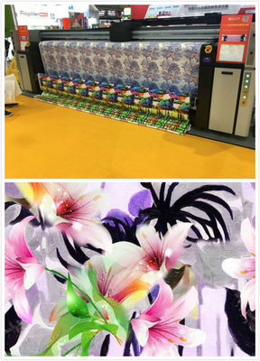 깃발을 위한 맨 위 도형기 염료 직물 승화 인쇄기 큰 체재 인쇄 기계