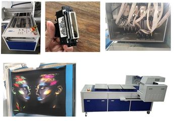 디지털 방식으로 8 Ricoh GH2220 머리 260kg 무게를 가진 평상형 트레일러 t-셔츠 인쇄기