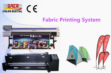유형을 구르는 고해상 Mimaki 직물 인쇄 기계 깃발 인쇄기 목록