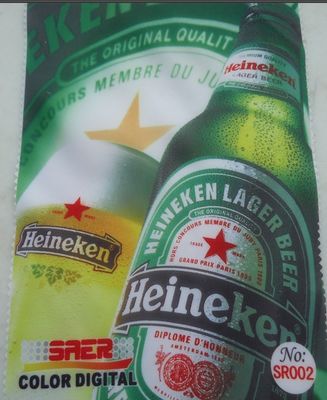 깃발을 만들기를 위한 염료 WhiteTextile 승화 공단 디지털 방식으로 인쇄 직물을 지시하십시오