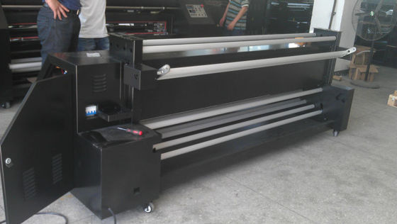 Polyster 직물 색깔을 고치는 1개의 1.6m 히이터 승화 오븐