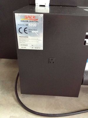 상보 만들기를 위한 이중 Epson DX7 1440dpi 직물 깃발 인쇄기