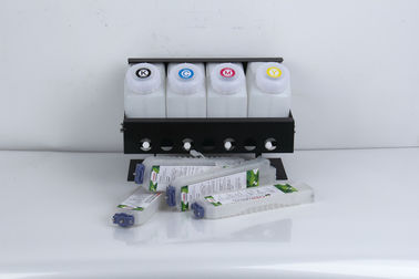 440ML Piezo 인쇄 기계 CMYK를 위한 지속적인 대량 잉크 체계는 이중으로 합니다
