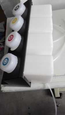 밝의 3.2m 직물 색깔 이중 CMYK 인쇄기/Epson 맨 위 인쇄 기계