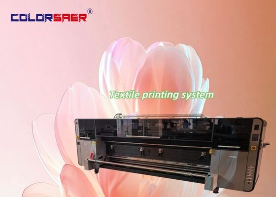 SAER 자동 신형 CSR3200 대형 섬유 프린팅 머신 (면 & 폴리에스터용) 1년 보증