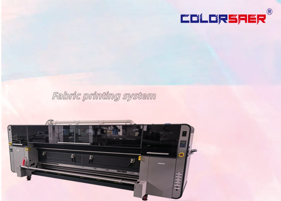 긴 수명 SAER CSR3200 디지털 패브릭 플로터 (I3200 A1 프린트 헤드 4개 및 3200mm 인쇄 폭)