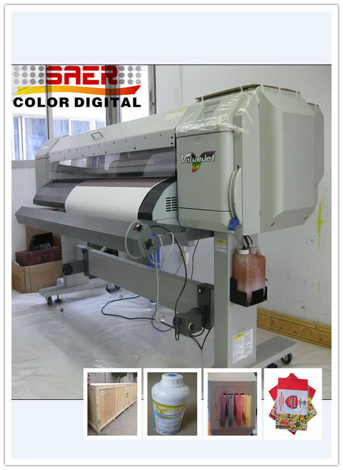 이중 CMYK 색깔을 구르는 폴리에스테 직물 Mutoh 승화 인쇄 기계 잉크젯 프린터 목록 1